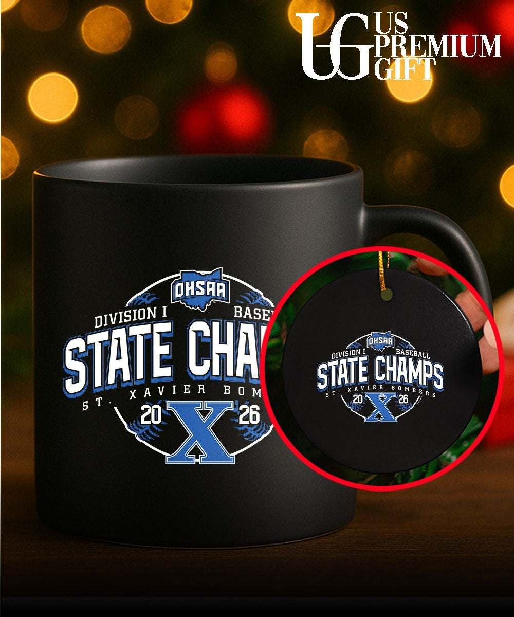 St. Xavier Bombers 2026 OHSAA Baseball Division 1 State Champions shirt