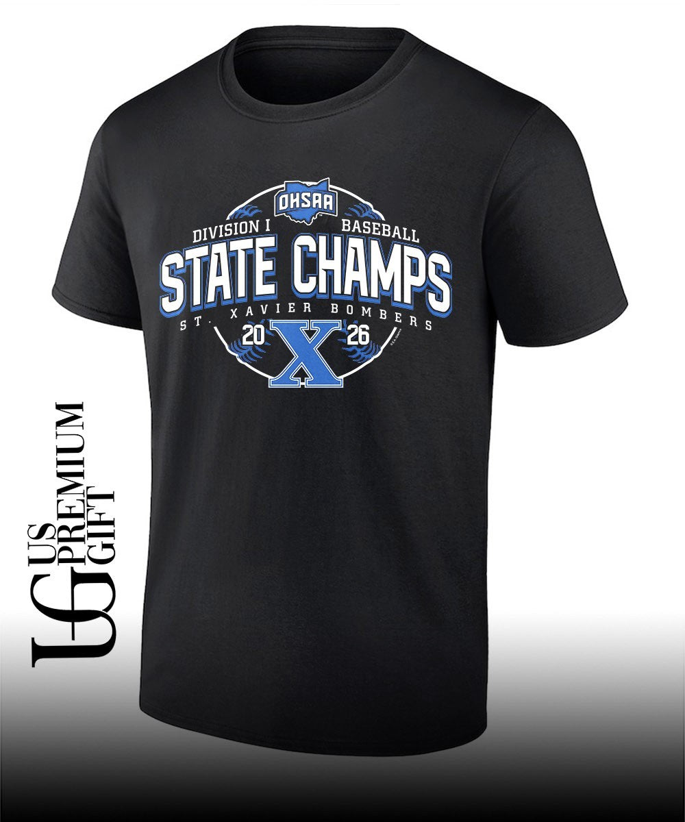 St. Xavier Bombers OHSAA Baseball D1 State Champions 2026 shirt
