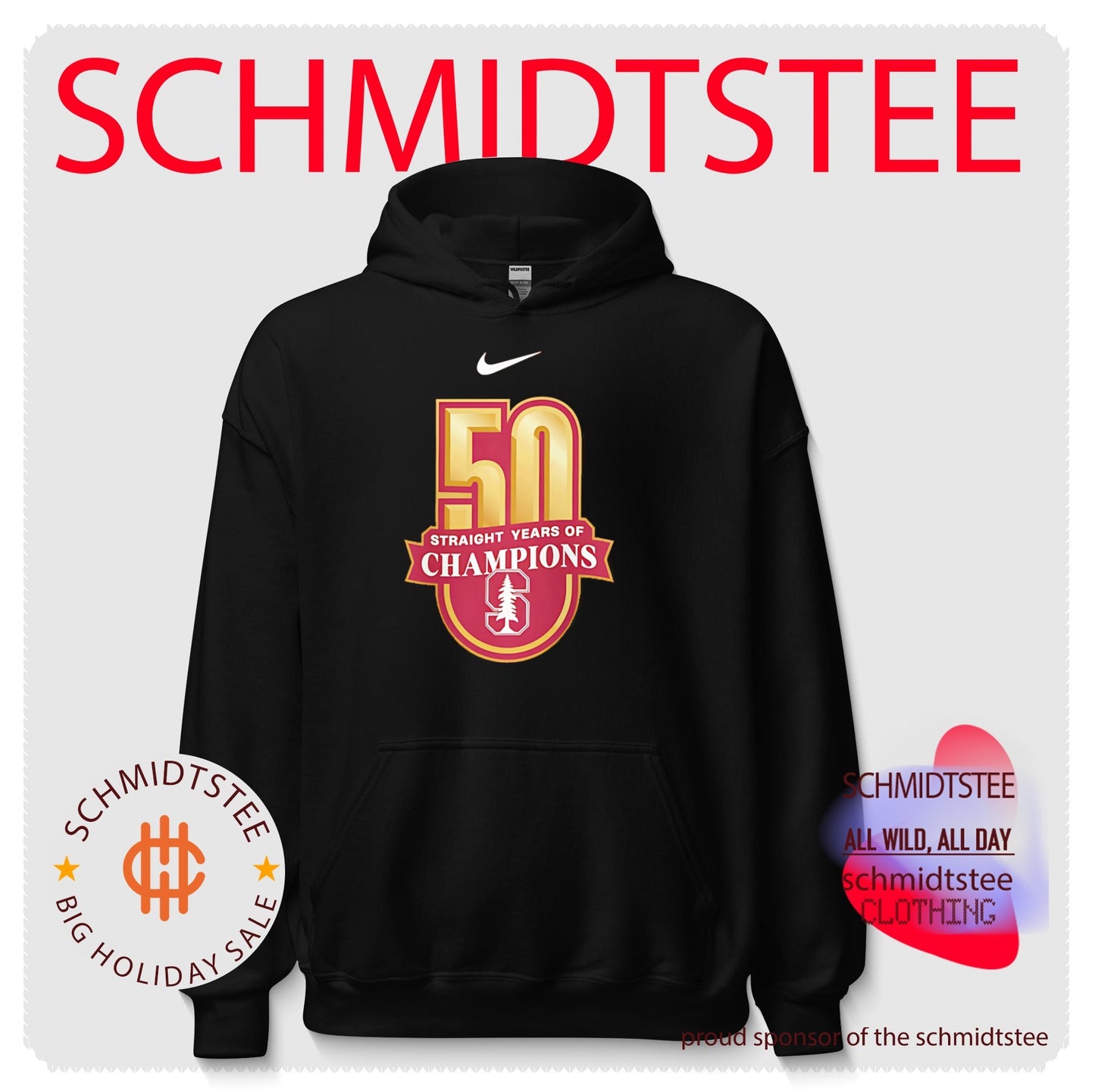 Stanford Cardinal 50 Straight Years of Champions shirt