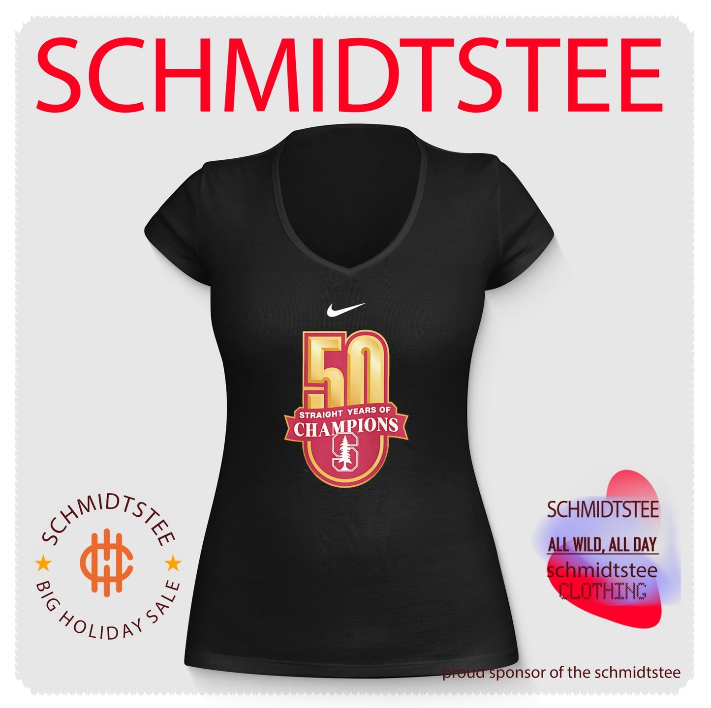 Stanford Cardinal 50 Straight Years of Champions shirt