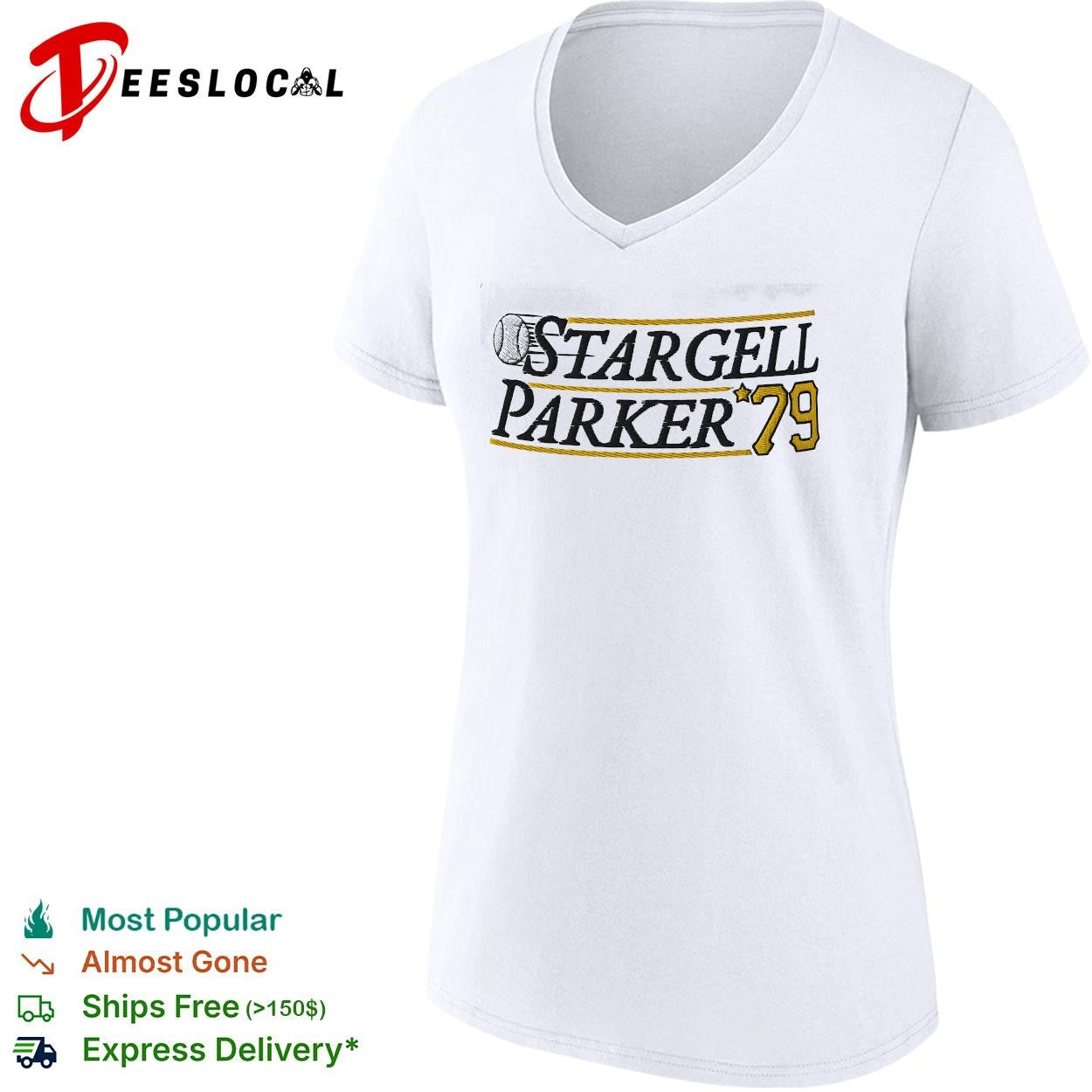 Stargell Parker 1979 Pittsburgh Pirates World Series champions vintage shirt