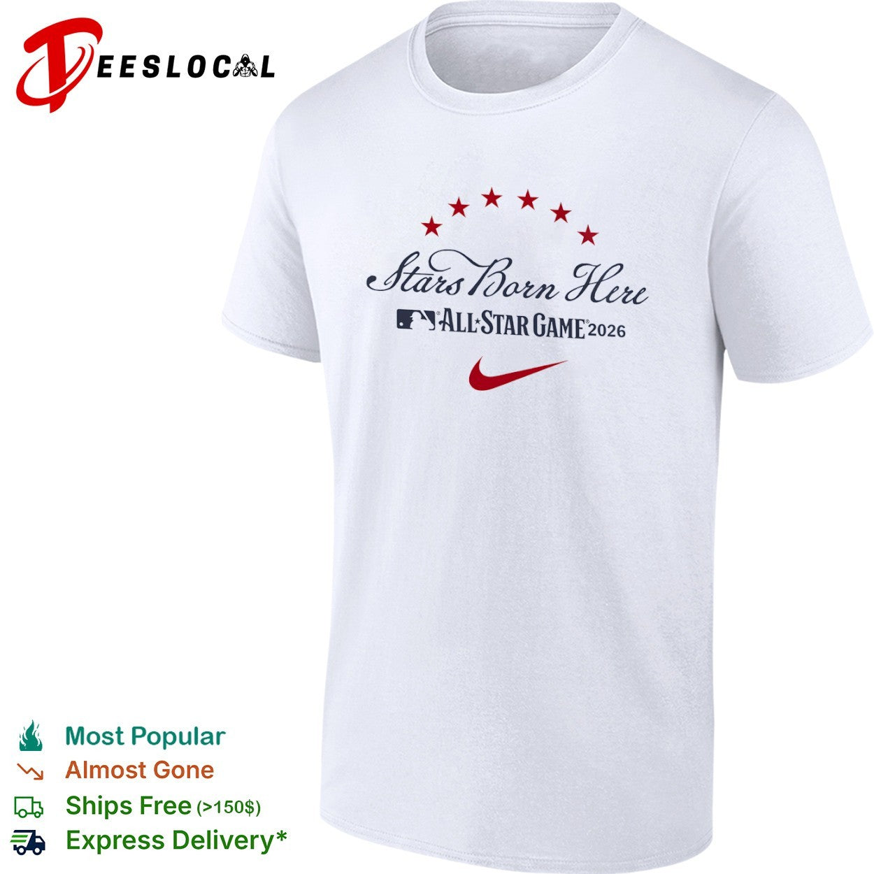 Stars Born Here MLB All Star Game 2026 shirt
