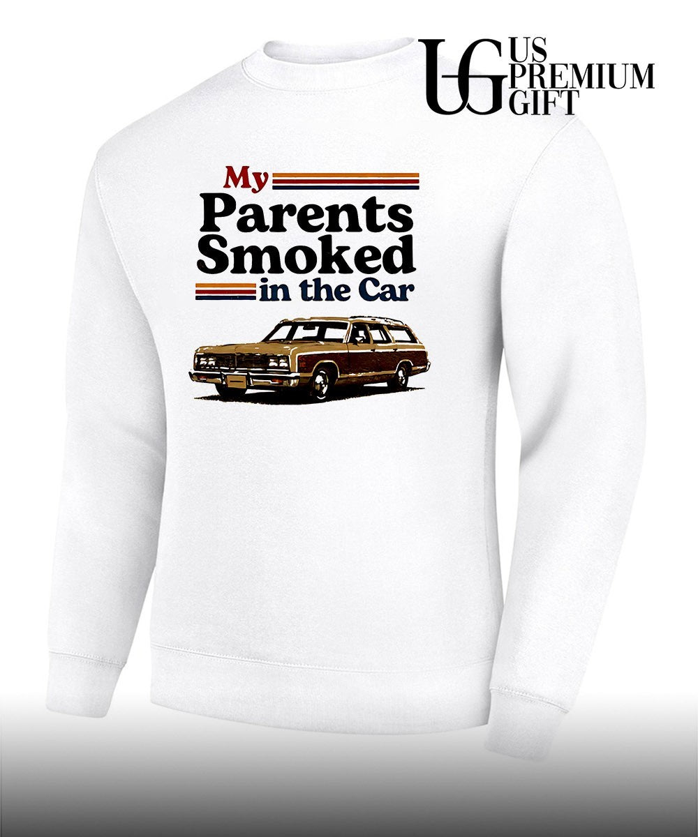 Station Wagon 1970s Nostalgia My Parents Smoked in the Car Retro shirt