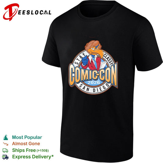 Stay classy Comic Con San Diego 2026 bird shirt
