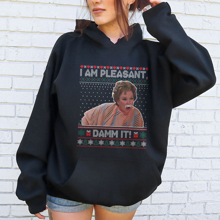Steel Magnolias I Am Pleasant Damn It Christmas T Shirt