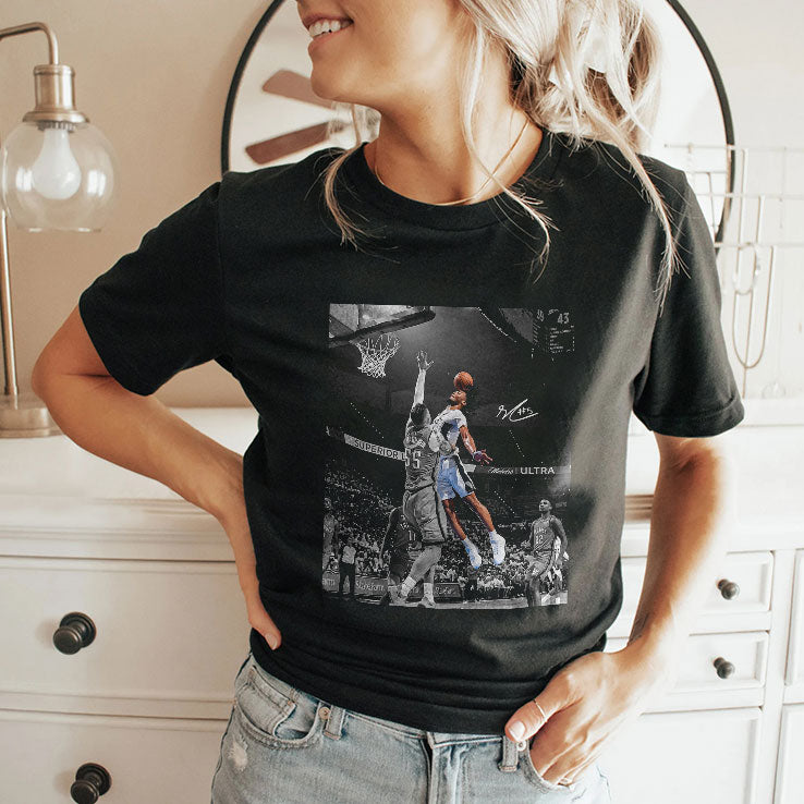 Stephon Castle Dunk Over Isaiah Hartenstein Shirt