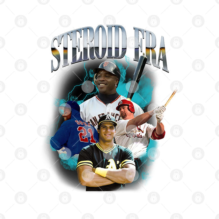 Steroid Era Baseball T Shirt