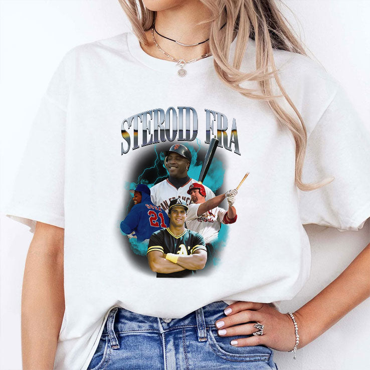 Steroid Era Baseball T Shirt