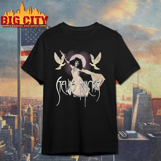 Stevie Nicks Tour 2025 Dancing Doves Graphic Shirt