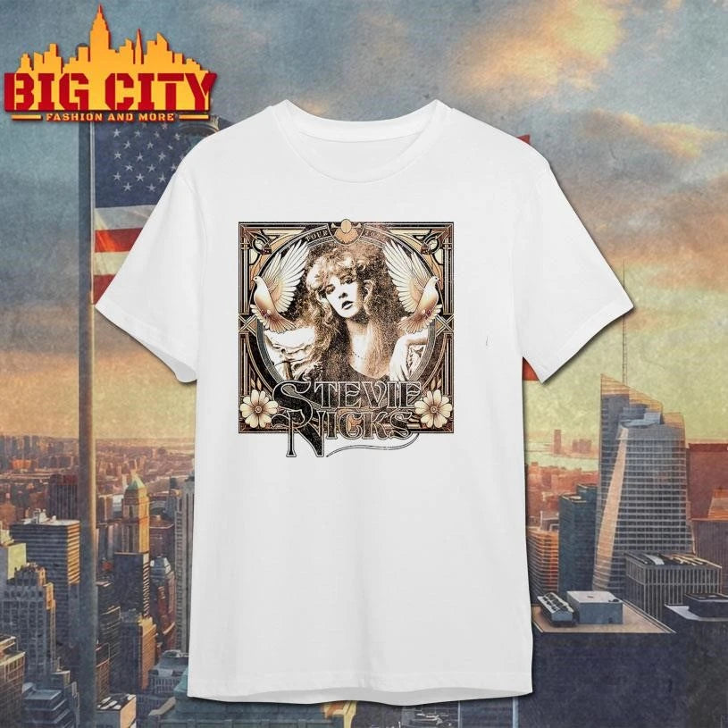 Stevie Nicks Tour 2025 Terracotta Doves Artwork Shirt