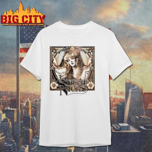 Stevie Nicks Tour 2025 Terracotta Doves Artwork Shirt