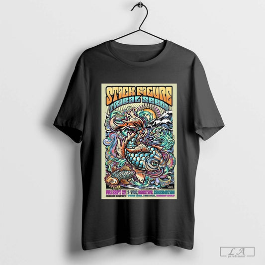 Stick Figure Tribal Seeds Poster Sept 27 Z Trip Boostive Sensamotion - clothing by TeeHivey.com