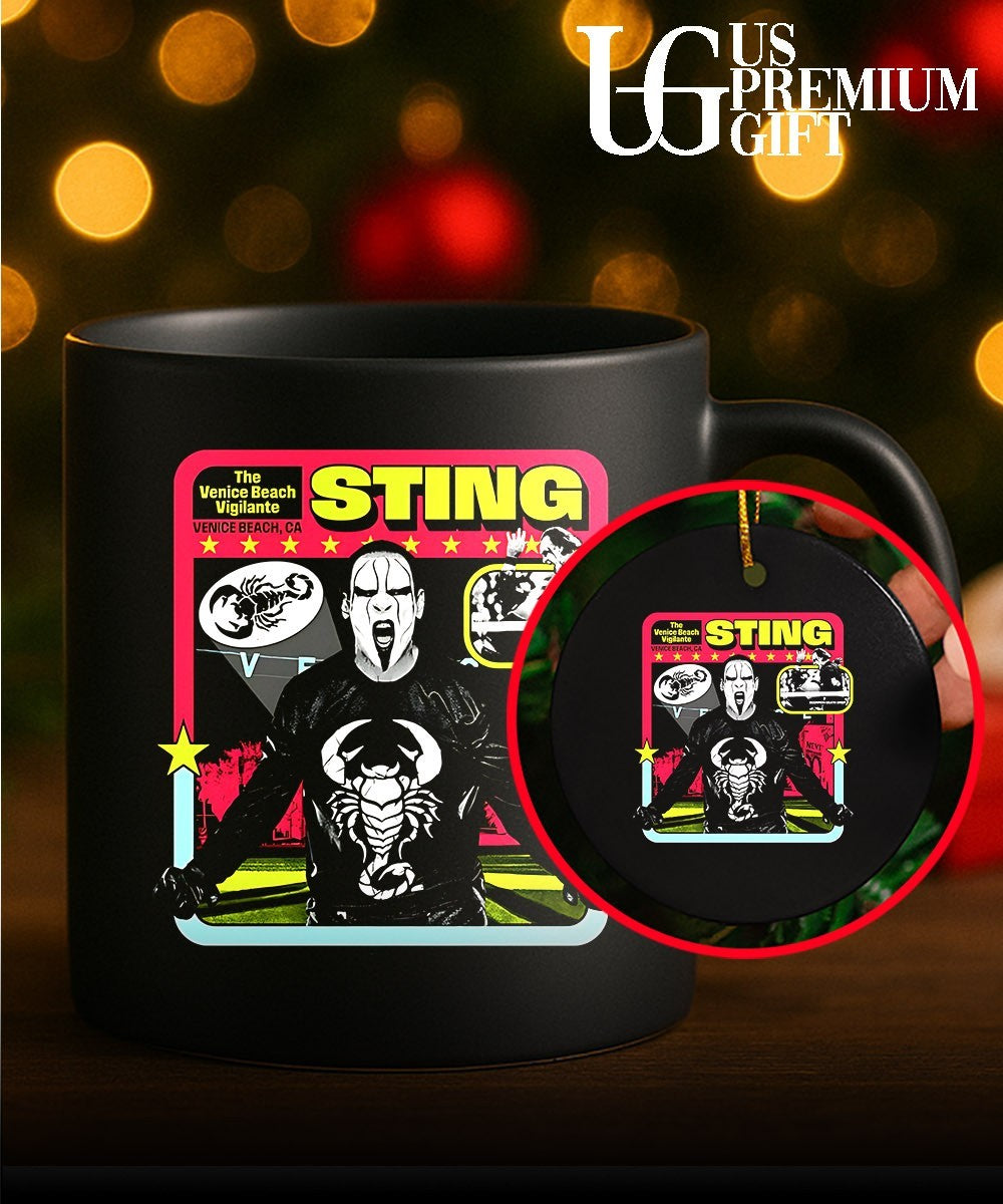 Sting AEW The Venice Beach Vigilante Scorpion Death Drop shirt
