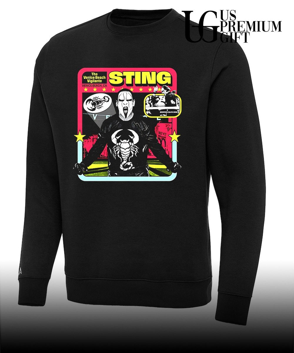 Sting AEW The Venice Beach Vigilante Scorpion Death Drop shirt