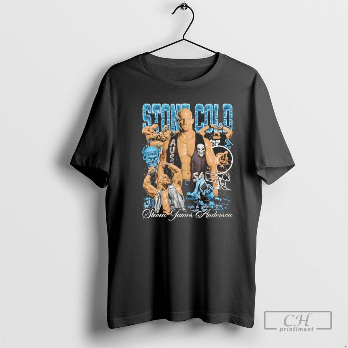 Stone Cold Steve James Anderson T Shirts - clothing by TeeHivey.com