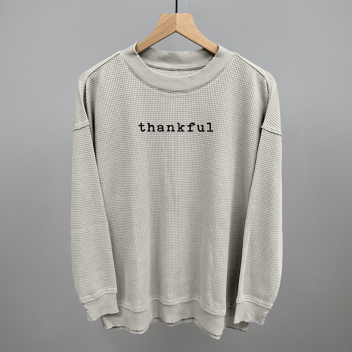 Thankful (Typewriter) - clothing by TeeHivey.com (Image 2)