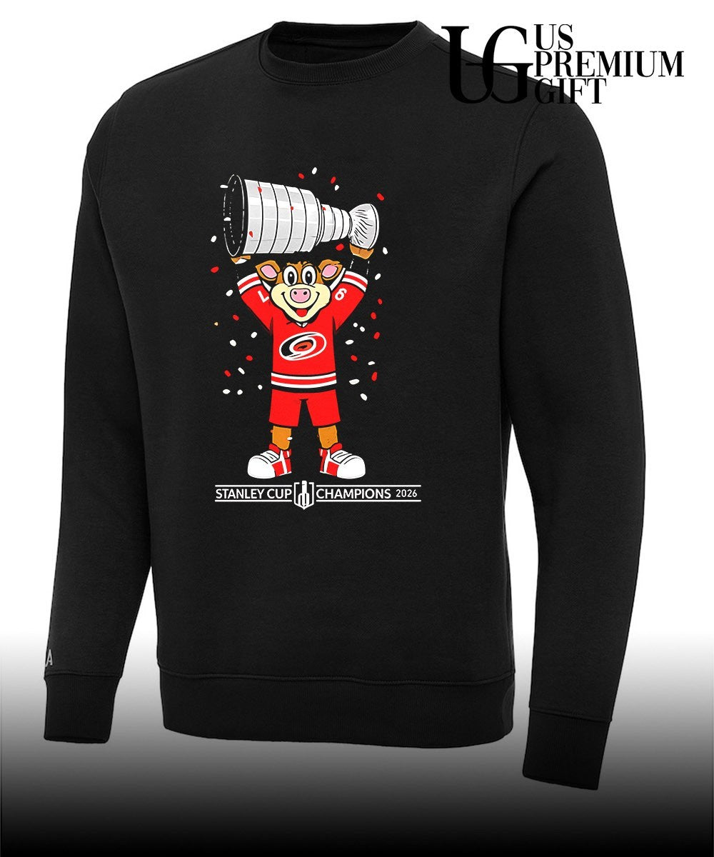 Stormy the Ice Hog Stanley Cup Carolina Hurricanes Hockey Champions 2026 shirt