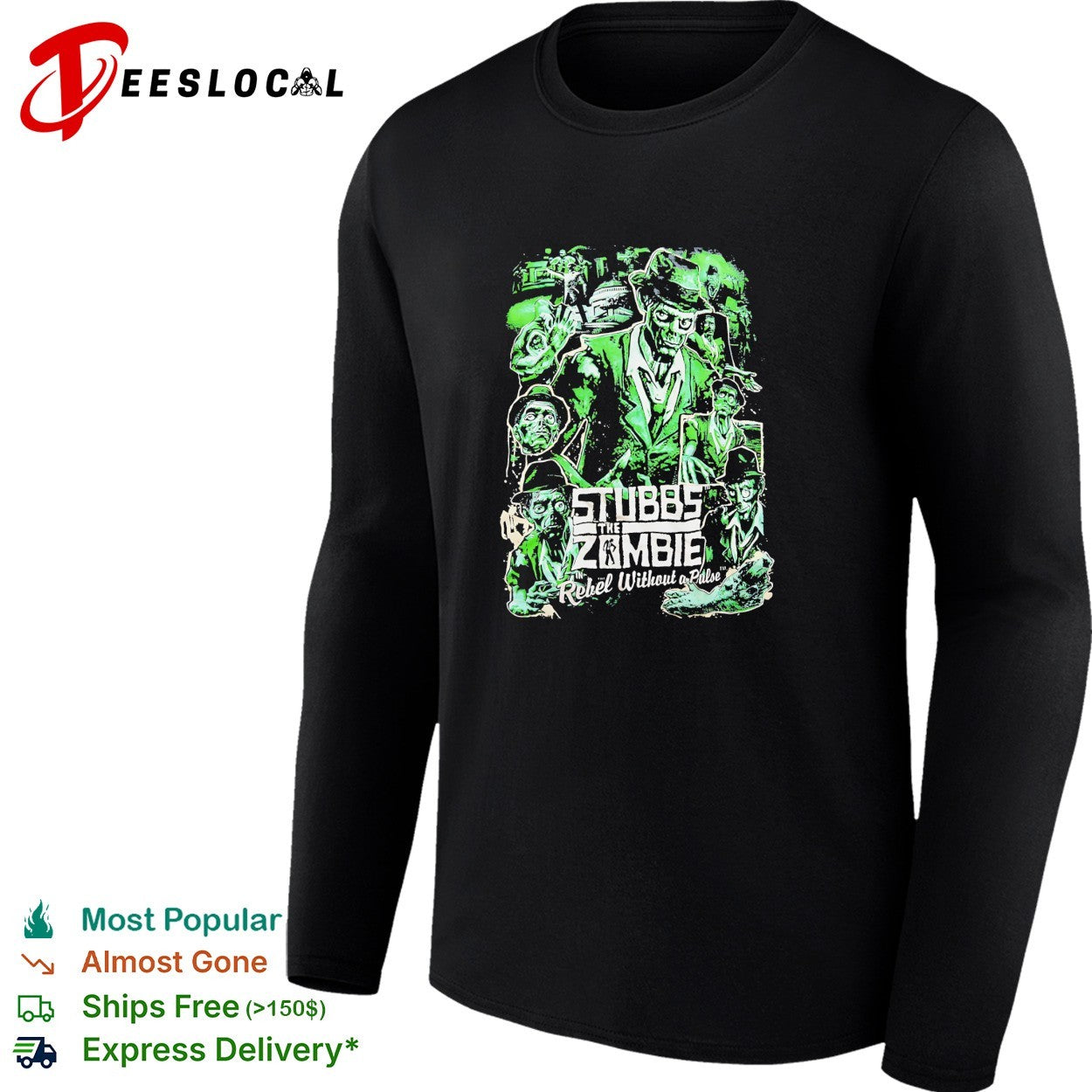 Stubbs the zombie rebel without a pulse poster shirt