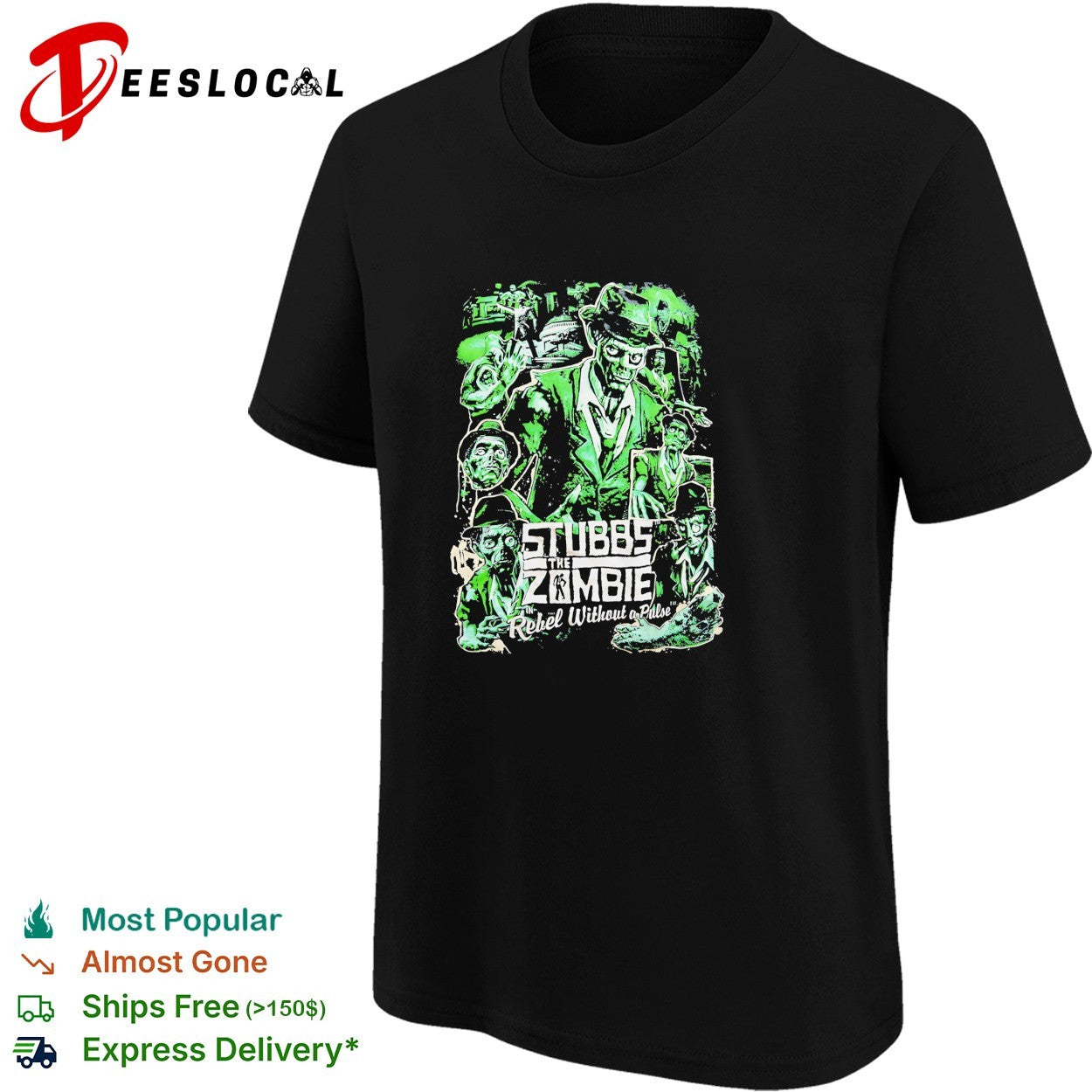Stubbs the zombie rebel without a pulse poster shirt