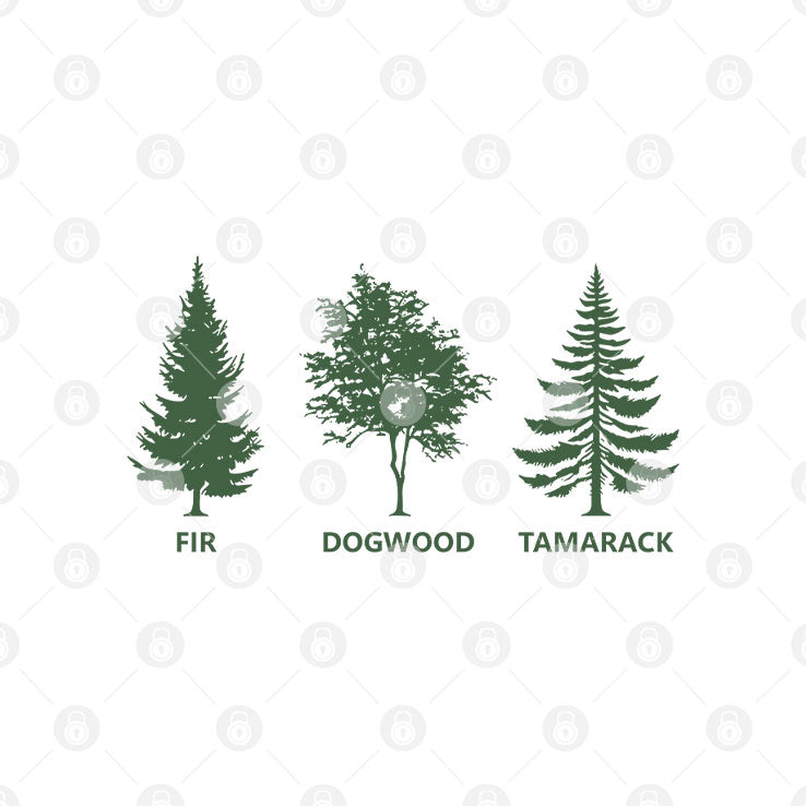 Subtle Fir Dogwood Tamarack Anti Trump T Shirt
