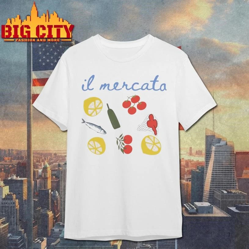 Summer House Amanda Batula Il Mercato Graphic Art Shirt