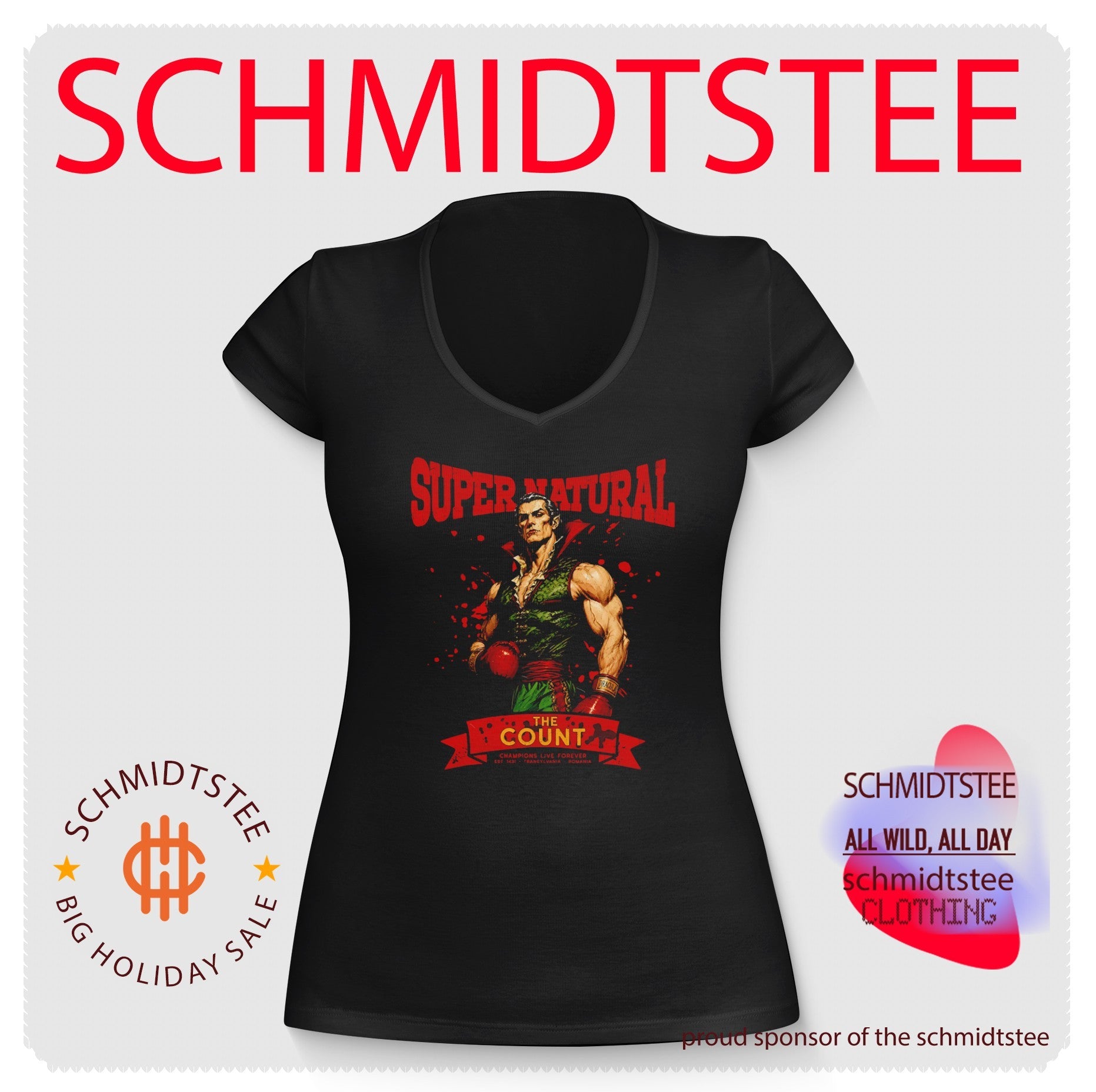 Super Natural The Count Dracula Boxing Champion shirt