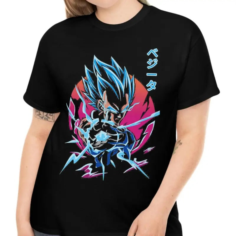 Super Saiyan Vegita Manga Anime T-Shirt, Anime Gift For Fan Sweatshirt, Hoodie, Comfort Colors - clothing by TeeHivey.com