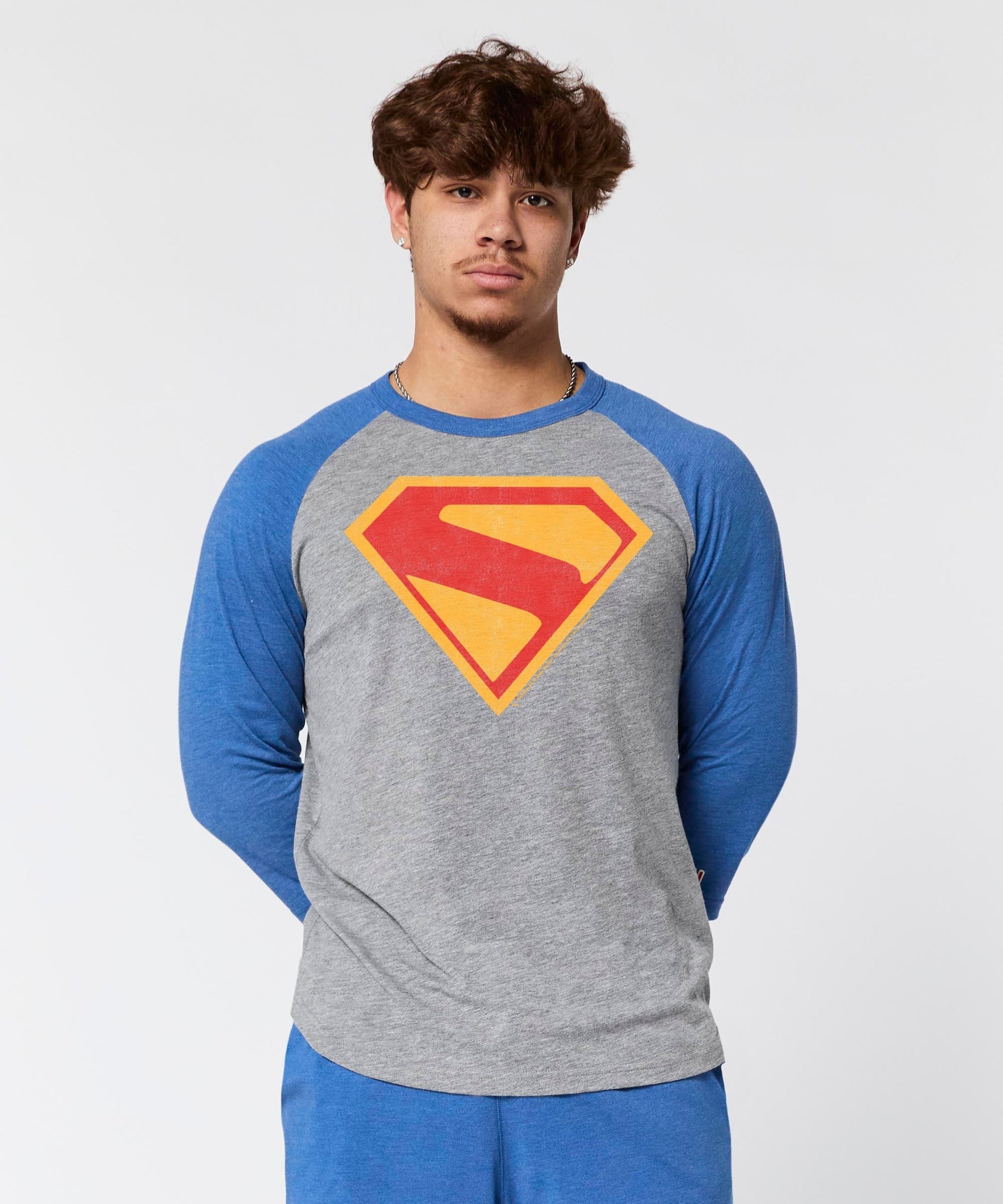 Superman 2025 Shield Raglan