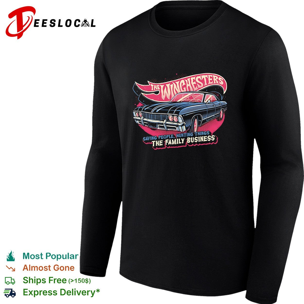 Supernatural The Winghesters Saving People Hunting Things The Family Business shirt