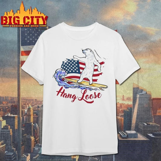 Surf Bear Hang Loose t-shirt