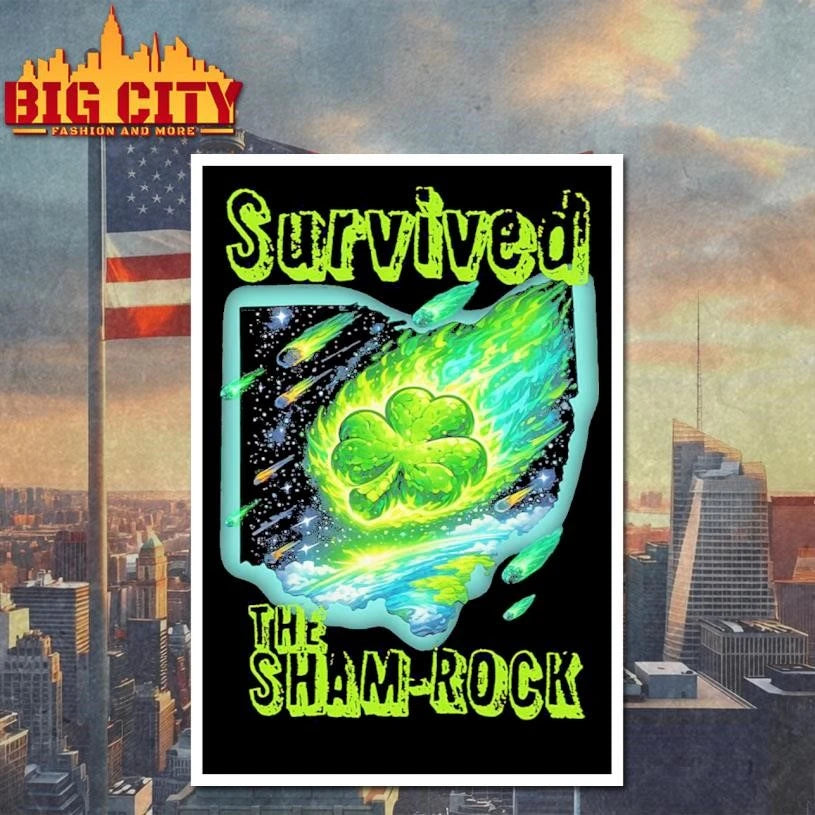 Survived The Sham-rock Clover Shirt