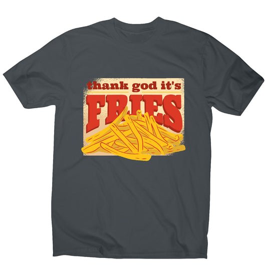 T.G.I.F. Fries - funny foodie - men's t-shirt