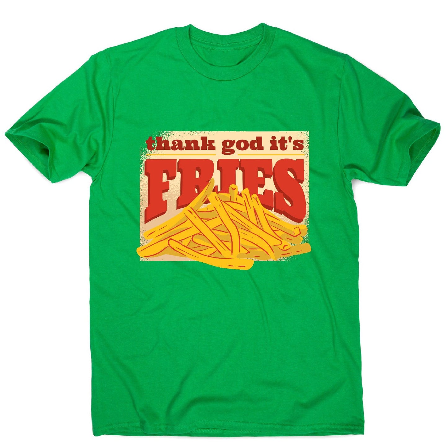 T.G.I.F. Fries - funny foodie - men's t-shirt