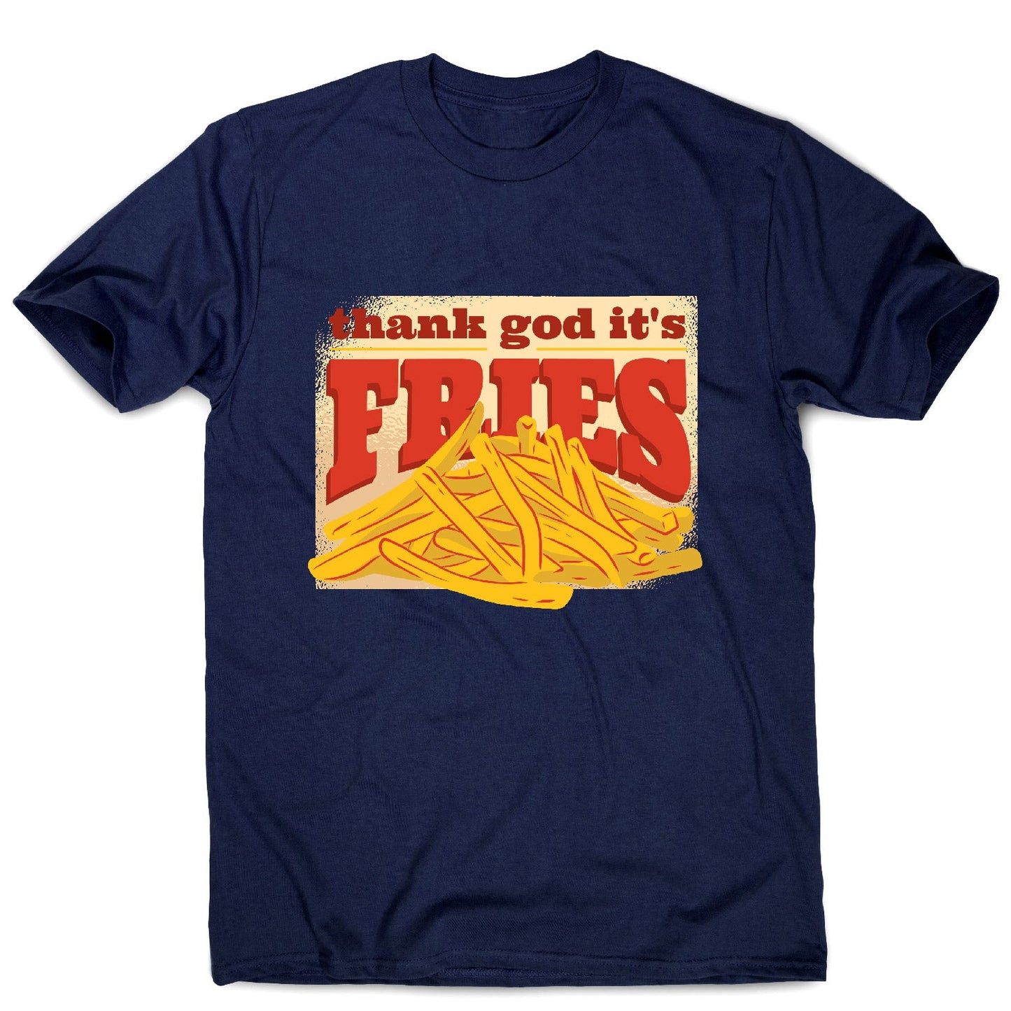 T.G.I.F. Fries - funny foodie - men's t-shirt