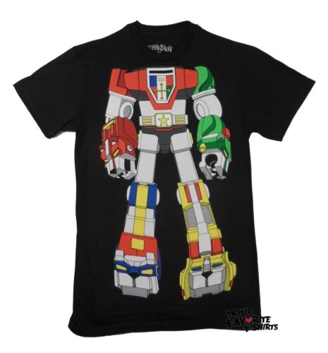 Voltron Insert Head Giant Robot Adult T-Shirt - clothing by TeeHivey.com