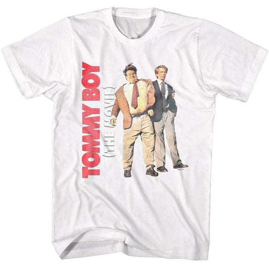 Tommy Boy - And Rich And Logo - American Classics - Adult Short Sleeve T-Shirt - clothing by TeeHivey.com (Image 1)