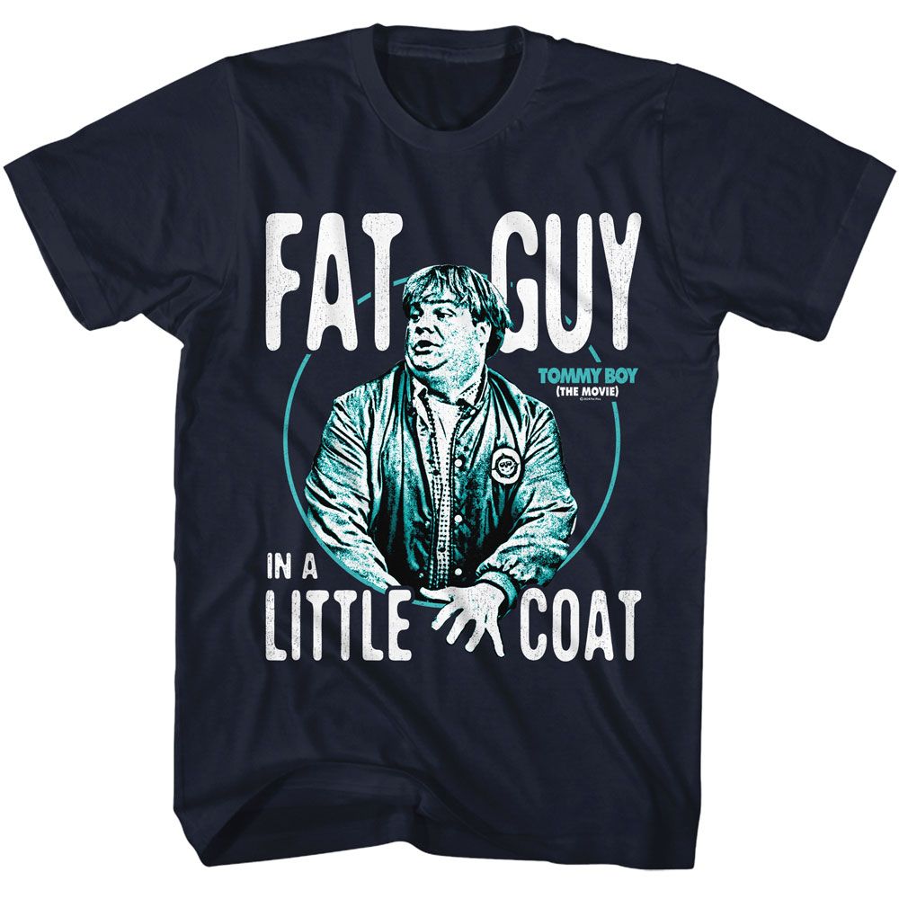 Tommy Boy - Little Coat - American Classics - Adult Short Sleeve T-Shirt - clothing by TeeHivey.com (Image 1)