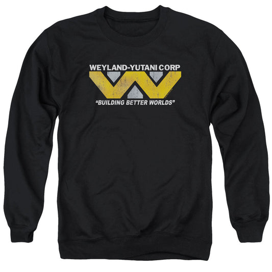 Alien Weyland Mens Crewneck Sweatshirt Black