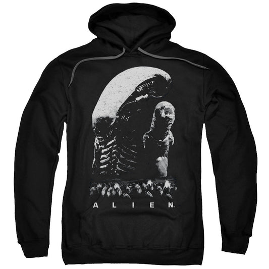Alien Evolution Mens Hoodie Black