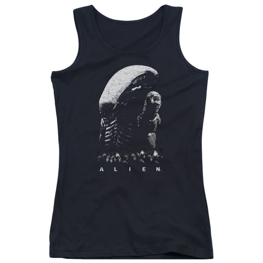 Alien Evolution Womens Tank Top Shirt Black