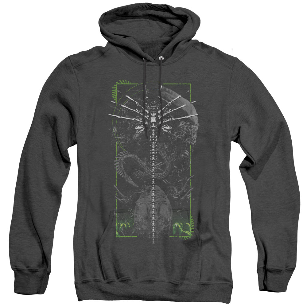 Alien Facehugger Heather Mens Hoodie Black