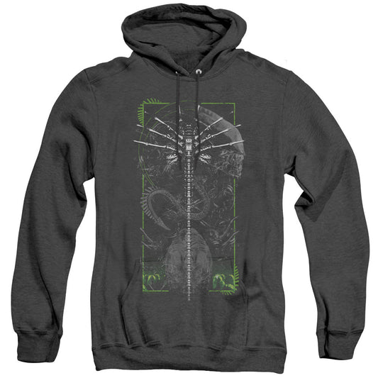 Alien Facehugger Heather Mens Hoodie Black