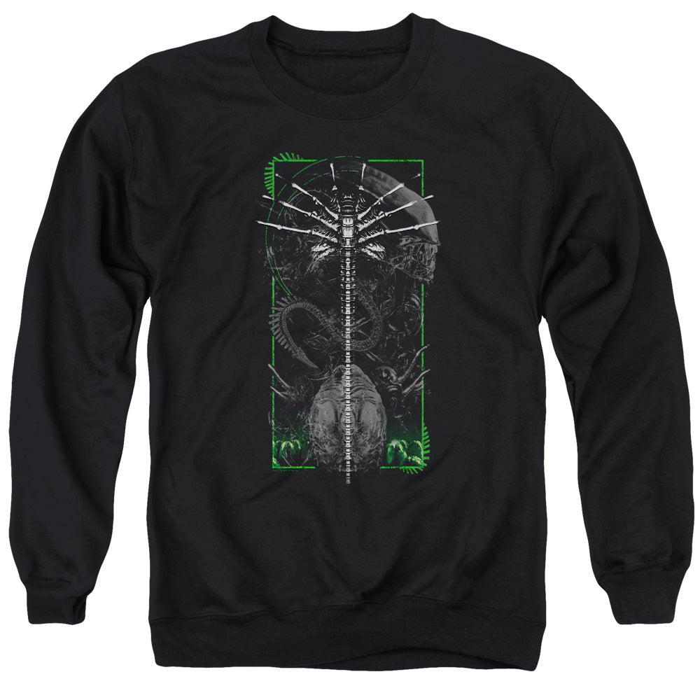 Alien Facehugger Mens Crewneck Sweatshirt Black