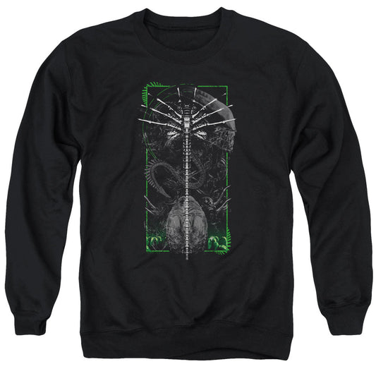Alien Facehugger Mens Crewneck Sweatshirt Black