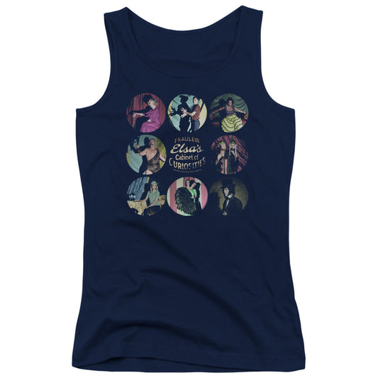 American Horror Story Cabinet Of Curiosities Womens Tank Top Shirt Navy