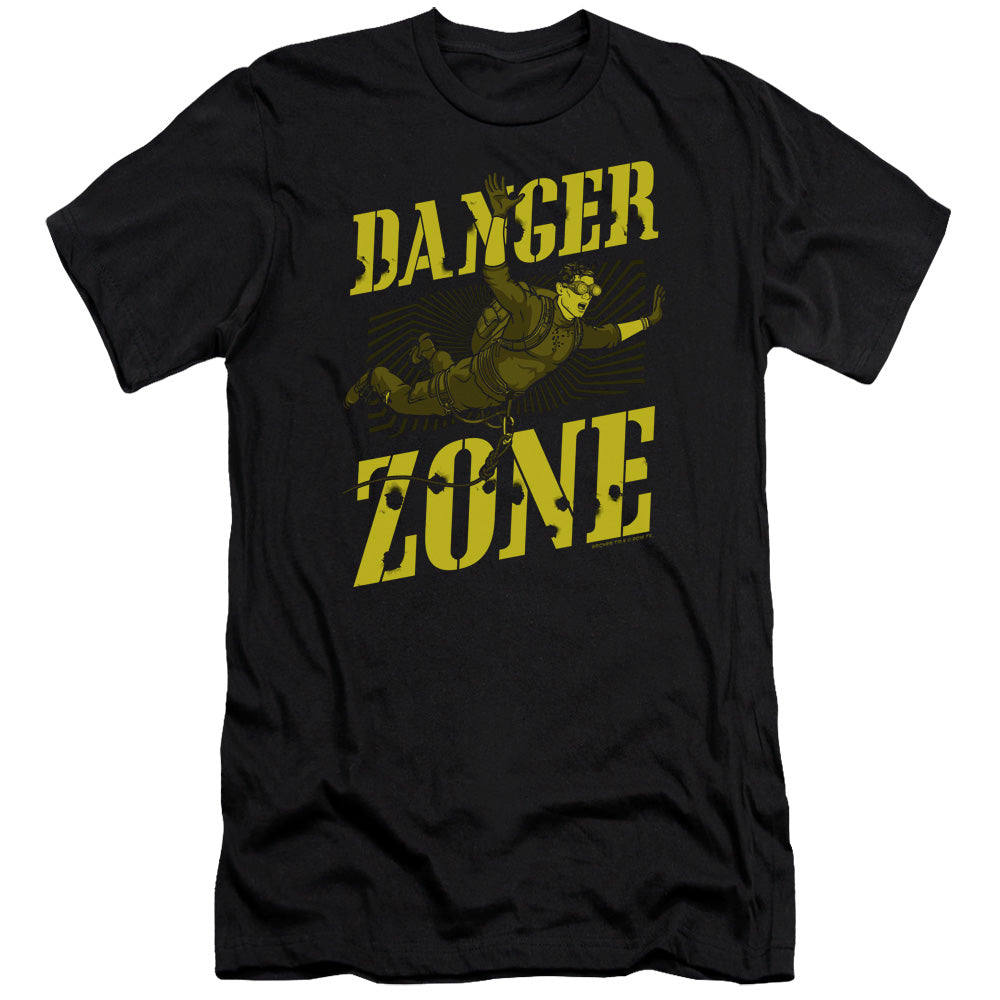 Archer Leap Of Faith Slim Fit Mens T Shirt Black - clothing by TeeHivey.com