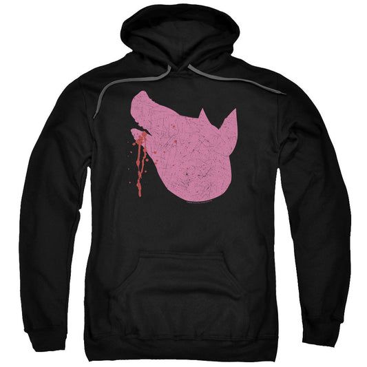 American Horror Story Pig Head Mens Hoodie Black