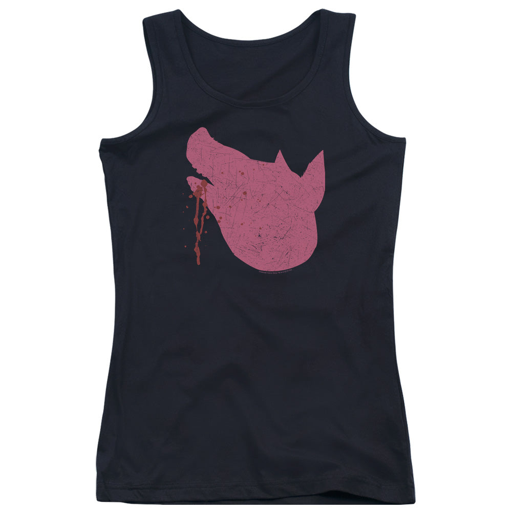 American Horror Story Pig Head Womens Tank Top Shirt Black
