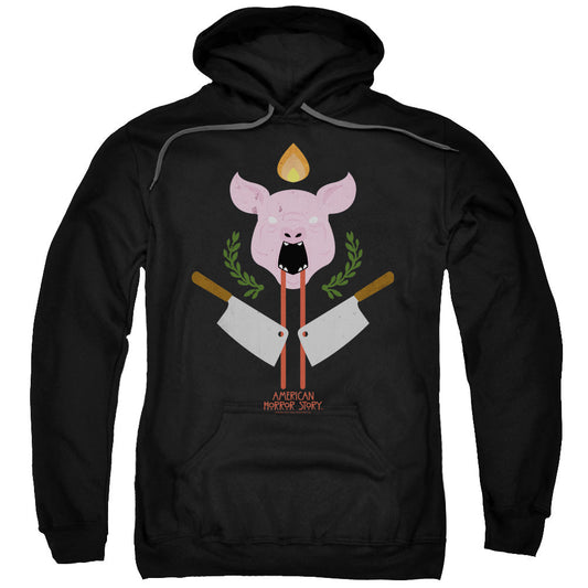 American Horror Story Pig Cleavers Mens Hoodie Black