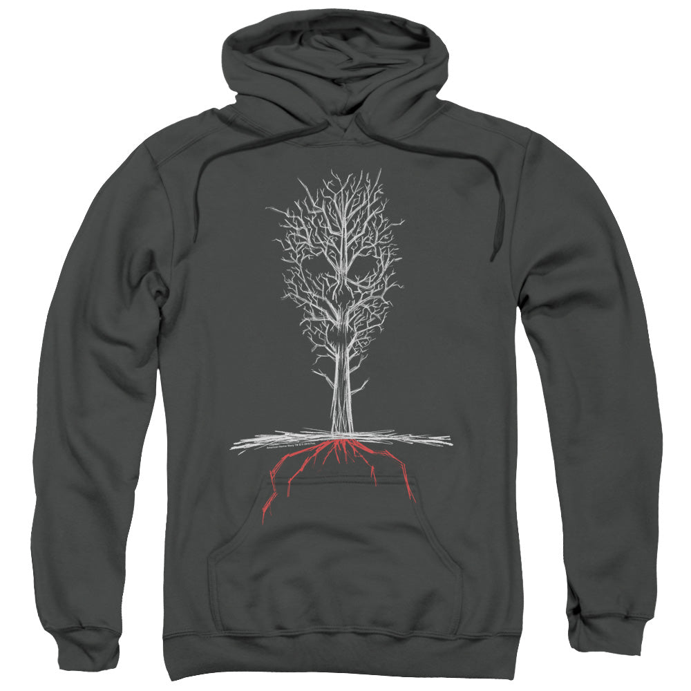 American Horror Story Scary Tree Mens Hoodie Charcoal